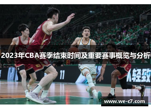 2023年CBA赛季结束时间及重要赛事概览与分析